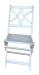 Jimco Outdoor Folding Bistro Chairs in light blue